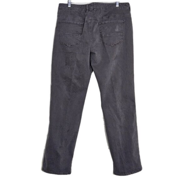 Tommy Bahama Pants Mens 38x34 Gray Cotton Pockets Stretch Preppy Embroidery Logo - Picture 15 of 15